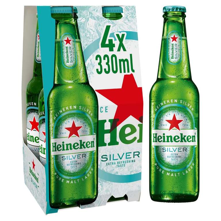 Heineken Silver Lager £2.64 in Home Bargains Hermiston Gait Edinburgh