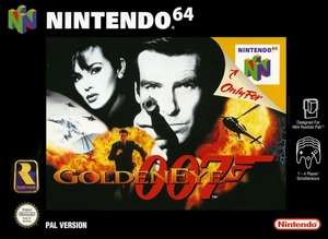 Goldeneye N64 Nintendo 64, Unboxed, Used - Free C&C