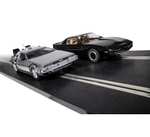 Scalextric 1980s TV Back to the Future vs Knight Rider. Free click & reserve