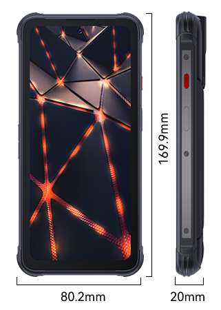 Cubot KingKong Power 6.5" Smartphone Night Vision, Actual Flashlight, 8GB RAM 256GB Flash, 10.6Ah - £117.15 @ AliExpress Cubot Store