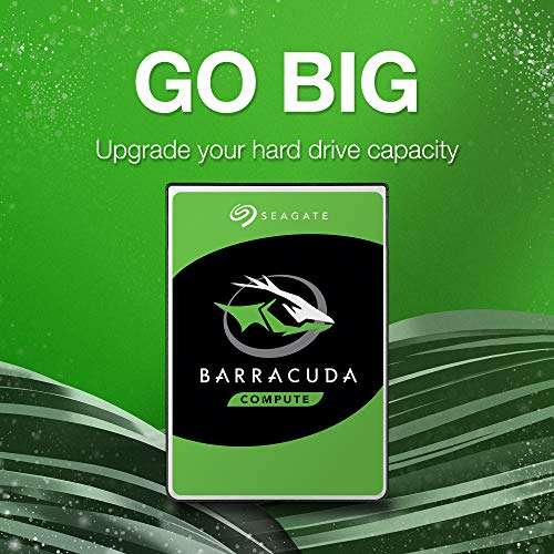 Seagate BarraCuda 4 TB Internal Hard Drive HDD – 3.5 Inch SATA 6 Gb/s 5400 RPM 256 MB Cache £66.97 @ Amazon