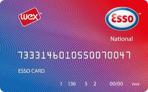 FREE Fuel Card WEX Esso with BlueLightCard (BLC)
