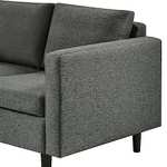 Yaheetech 3 Seater Sofa, Modern Fabric Sofa Couch, Grey (use £12 discount voucher) - Sold by Yaheetech UK