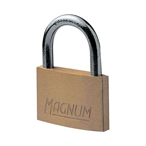 Master Lock CAD20 Magnum Small Padlock with Brass Body and Key, Gold, 3,4 x 2 x 0,8 cm 99p @ Amazon