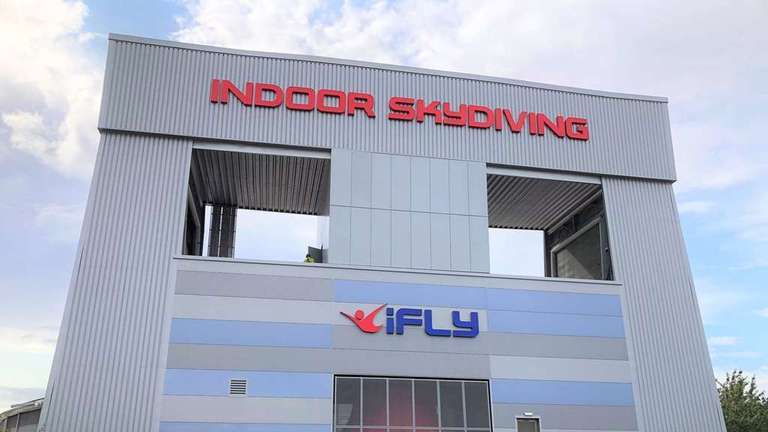 iFLY Indoor Skydiving Experience for Two People with Two Flights per person + certificate w/ code (selected locations)