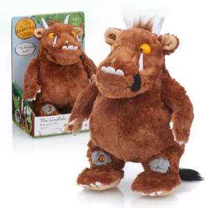 WOW! STUFF Interactive Gruffalo Soft Toy | Official Talking 12 Inch Plush Teddy - £15.99 @ Amazon