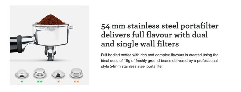 Sage Barista Express Impress Coffee Machine - Sea Salt £599 (+ potential 8% Quidco Cashback) - Free Click & Collect @ Very