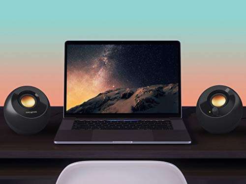 Creative Pebble Plus 2.1 USB-Powered Desktop Speakers with Down-Firing Subwoofer and Far-Field Drivers - Sold by Creative Labs (Europe)