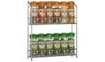 Argos Home Wall Mountable 12 Jar Spice Rack + 12 Schwartz Spices £6 Free Click & Collect @ Argos