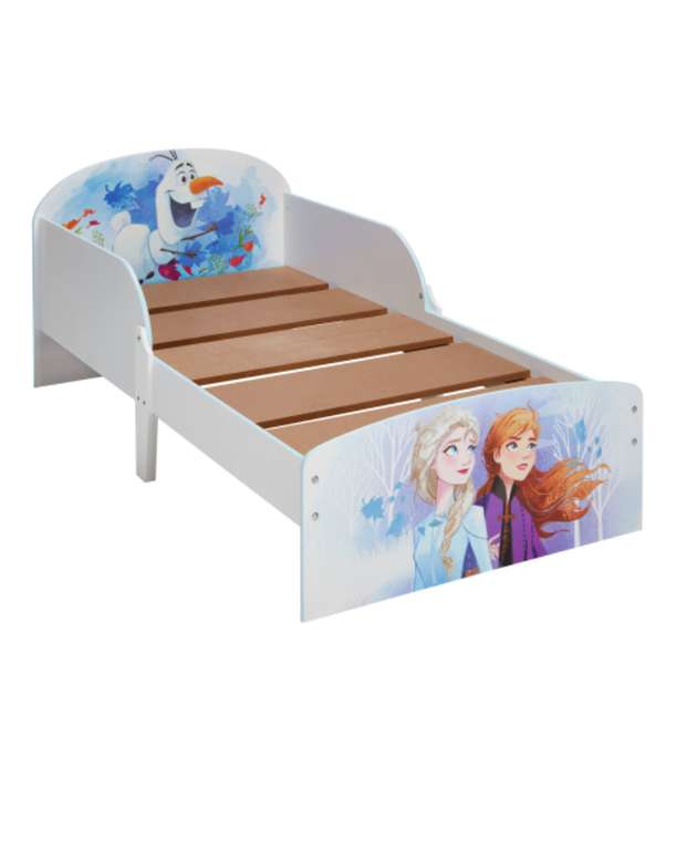 Disney Frozen Kids Toddler Bed with Storage Drawers