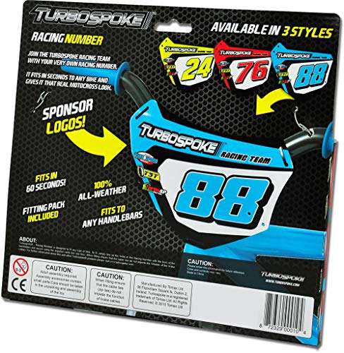 Turbospoke Racing Numbers 54p @ Amazon