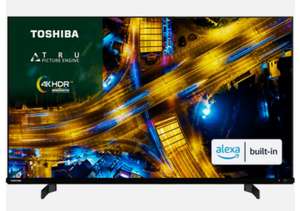 Toshiba 43UK4D63DB 43 Inch LED 4K Ultra HD Smart TV now £204.80 with code (UK Mainland) at AO Ebay