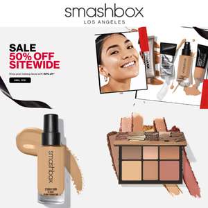 50% Off Site-Wide + Free Shipping + Free Samples - @ Smashbox