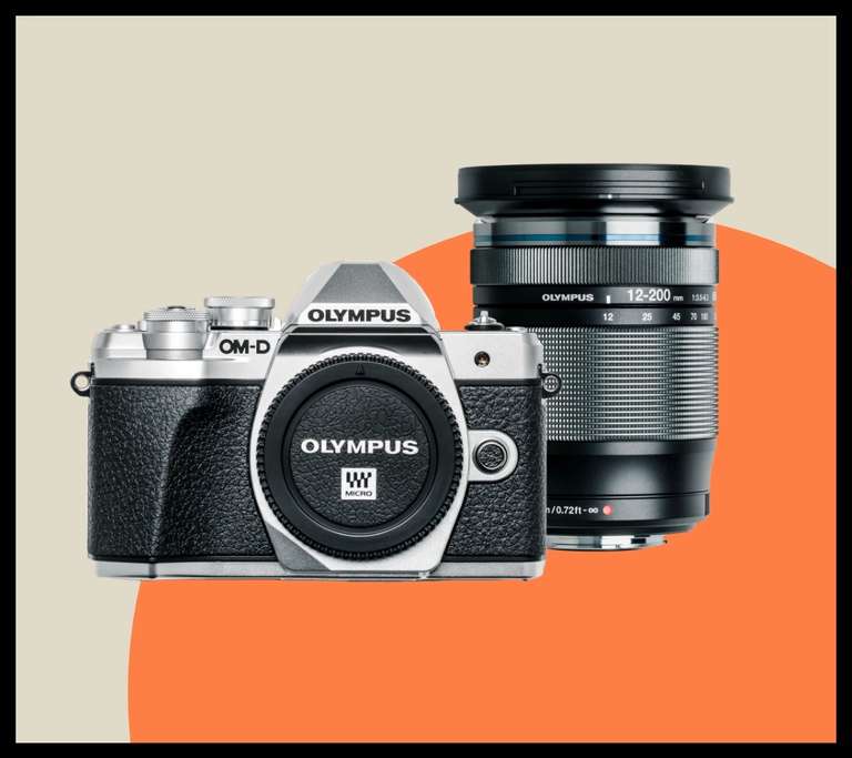 Olympus E-M5 Mark III mirrorless camera with 12-200mm lens £959 @ OM System