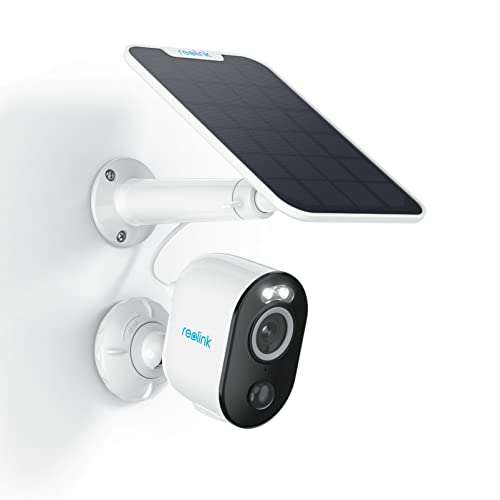 Reolink Argus Pro 3 2K outdoor wireless security camera + solar panel bundle £97.99 Dispatches from Amazon Sold by ReolinkEU