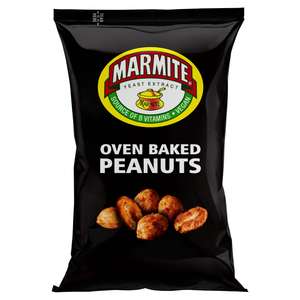 Marmite Oven Baked Peanuts 190g (Widnes)