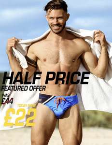 Half price swimwear for men