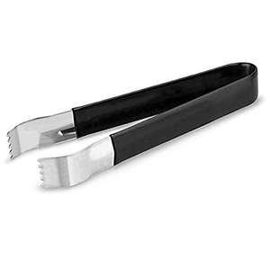 Pom Tongs Black 6inch - 6" Vinyl Coated Tongs for Cocktail Garnishes, Ice, Buffet and Deli Service £3.49 @ Amazon