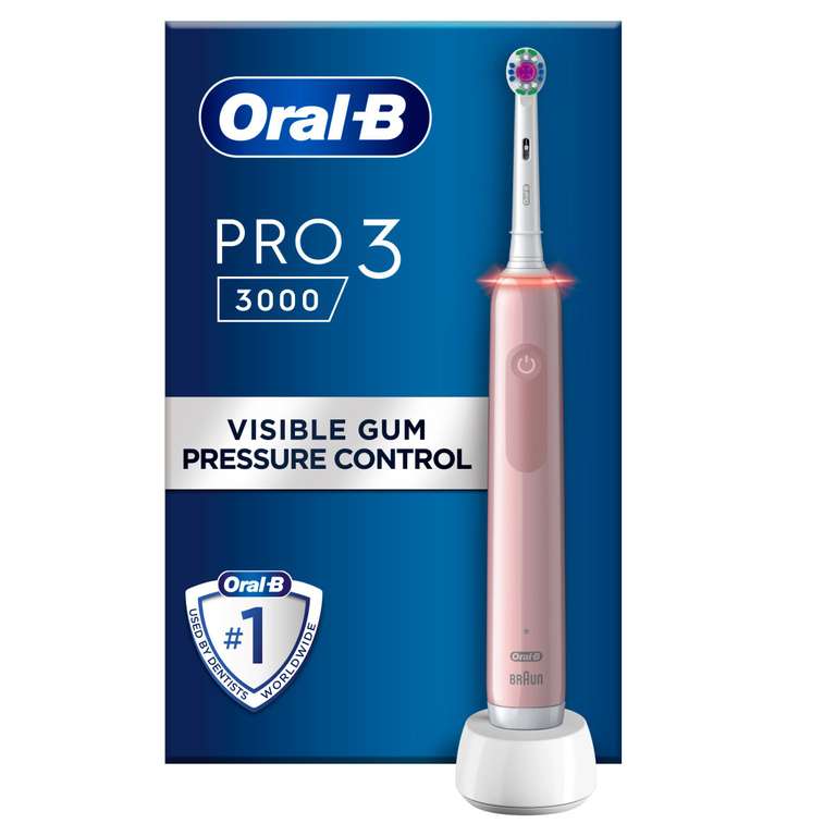 Oral-B Pro 3 3000 Pink Electric Toothbrush - £25 instore @ Tesco, Blackley (Manchester)