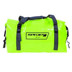 Spada Motorcycle Waterproof Dry Bag in Fluorescent Yellow - 30 Litre Capacity