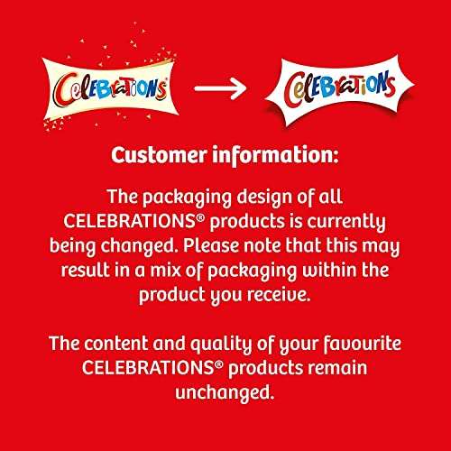 Celebrations Chocolate Sharing Pouch 370g - £1.50 @ Amazon