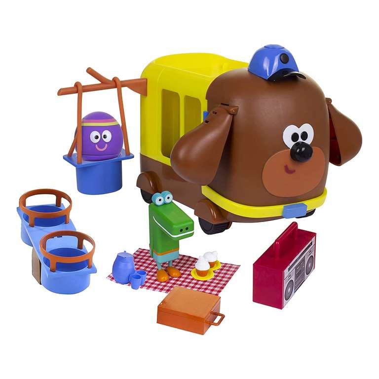 Hey Duggee Adventure Bus and Playset - Flapping Ears - £10.70 @ Amazon