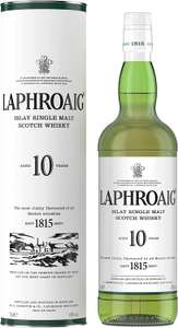 Laphroaig Single Malt Scotch Whisky 10 Year Old 70cl - £28 @ Asda