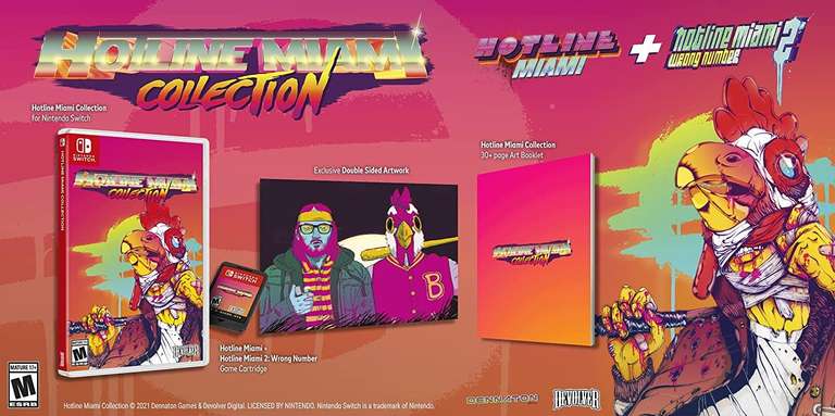 Nintendo Switch Game - Hotline Miami Collection - £12.85 - Hit.co.uk (was Base.com)