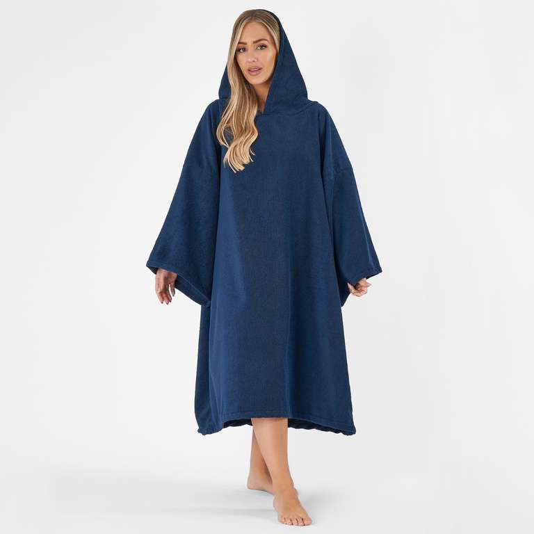 OHS Adult Towel Poncho - various colours