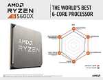 AMD Ryzen 5 5600X Processor (6C/12T, 35MB Cache, up to 4.6 GHz Max Boost) £158.99 @ Amazon
