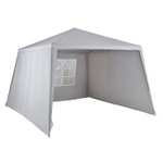 Gazebo with Side Panels - Grey - £60.00 + Free Click & Collect @ Homebase