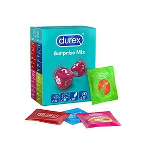 Durex Bulk Surprise Me Variety Assorted Multipack Condoms, Pack of 40 £16.99 Prime + £4.49 Non Prime @ Amazon