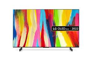 OLED42C24LA LG C2 42 inch 4K Smart OLED TV £918.71 (members only) with code at LG Electronics