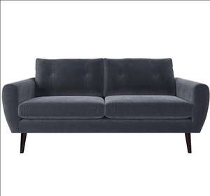 JACK WILLS, Wills Velvet 3 Seater Sofa reduced with code