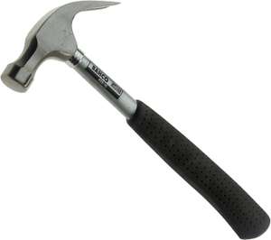 BAHCO 429-16 Claw Hammer Steel 16Oz, Silver/Black - £12.50 @ Amazon