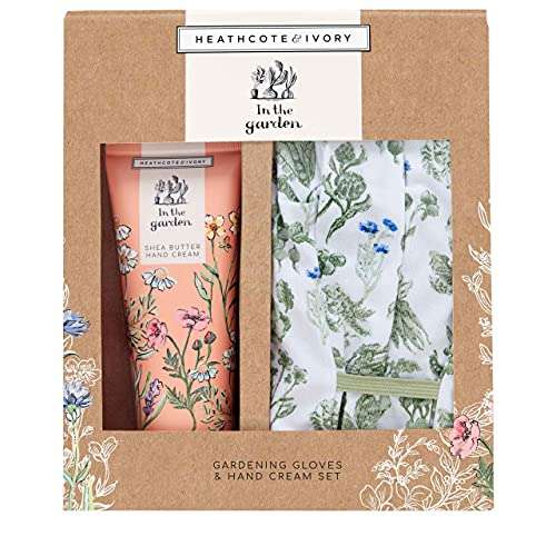 In The Garden Gardening Gloves Set and Shea Butter Hand Cream Gift Set £7.07 Amazon Prime Exclusive