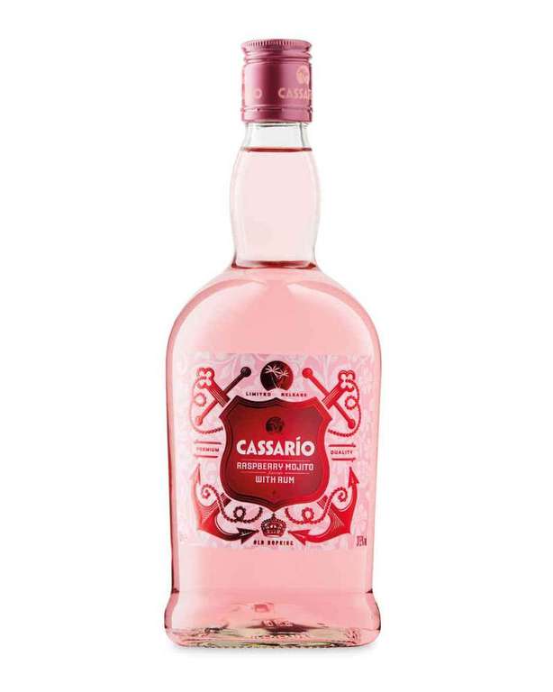 Cassario Raspberry Mojito with Rum 37.5% 70cl £9.09 Instore @ Aldi Derby