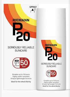 RiemannP20 SPF50 200ml High Protection Suncare - £7.50 instore @ Sainsbury's (March, Cambridgeshire)