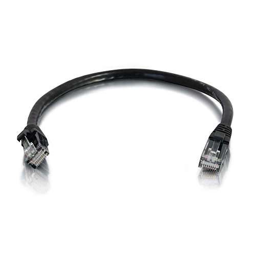 C2G 83406 Cat6 Booted Unshielded (UTP) Network Patch Cable - Black, 1m - 97p @ Amazon