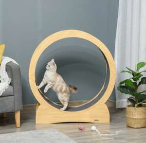 PawHut Cat Treadmill (Wheel) £139.99 (£118.99 with code) @ Aosom