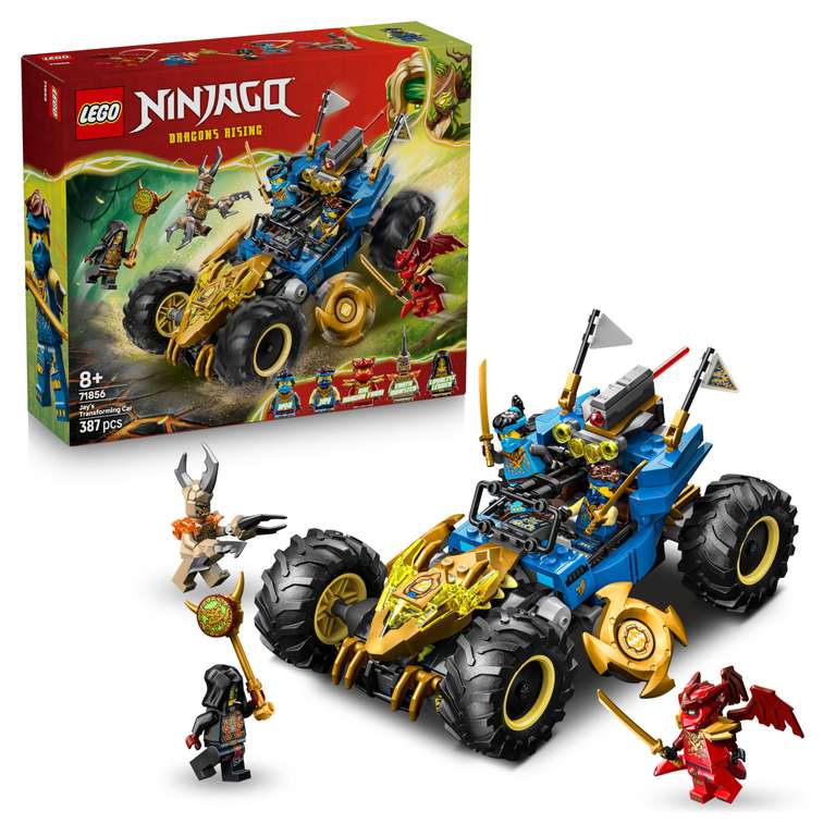 LEGO NINJAGO 2in1 Jay s Transforming Car 71856 Early Prime Day Deal lego-ninjago-2in1-jay-s-transforming-car-71856-early-prime-day-deal