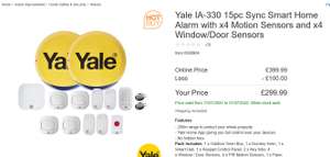 Yale IA-330 15pc Sync Smart Home Alarm with x4 Motion Sensors and x4 Window/Door Sensors - £299.99 delivered (Membership Required) @ Costco