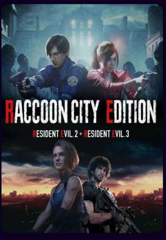 Resident Evil: Raccoon City Edition Xbox (Resident Evil 2 + 3 Remakes) (UK) DOWNLOAD