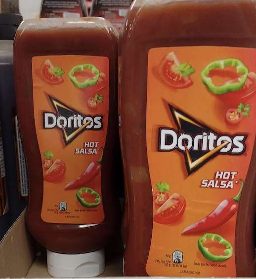 Doritos Hot Salsa Sauce - 99p found in-store at farmfoods peterlee (Durham)