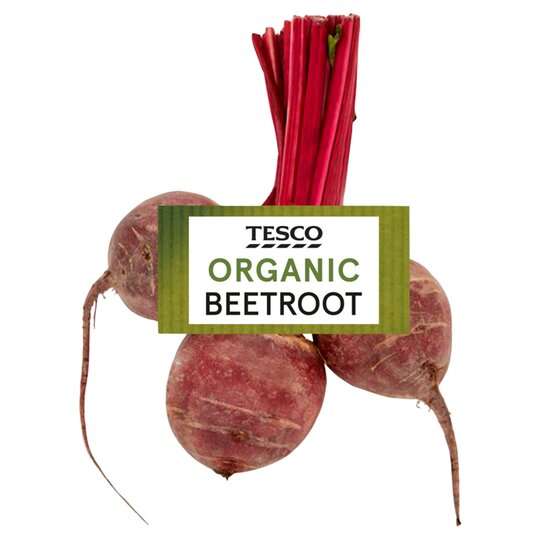 Tesco Organic Raw Beetroot 450G Clubcard price