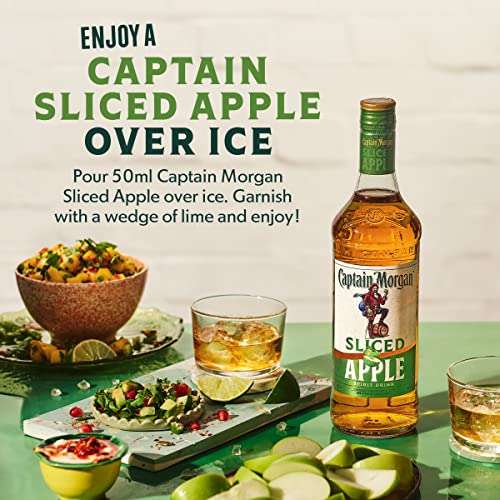 Captain Morgan Sliced Apple, 70cl £10 @ Amazon