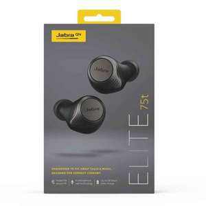 Jabra Elite 75t True Wireless In Ear Buds - ANC - £50.15 Click & Collect or £54.10 delivered Using Code @ Ryman
