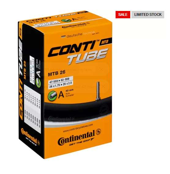 Inner Tubes Including Continental, Mitas and Bikehut Free C&C Low Stock in Limited Locations