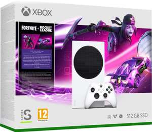 Xbox Series S with Fortnite + Rocket League Bundle - White - £224.10 delivered Using Code @ Box/eBay