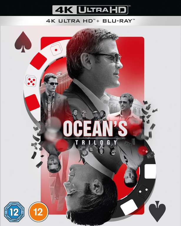Ocean's Trilogy (4K UHD + Blu-ray) - w/Code, Sold By Rarewaves Outlet